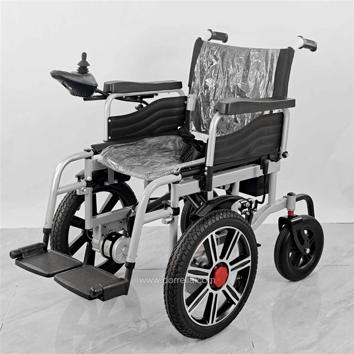 Obstacle driven wheelchair